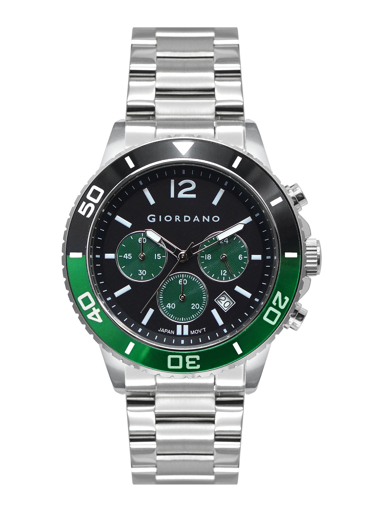 Giordano Analog Stylish Watch for Men & Boys Water Resistant Fashion Watch Round Shape with Multi-Functional Wrist Watch to Compliment Your Look/Ideal Gift for Male | GZ-50091-22